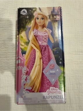 Disney Parks Princess Rapunzel Classic Doll Doll 12" Hair Brush included NEW NIB